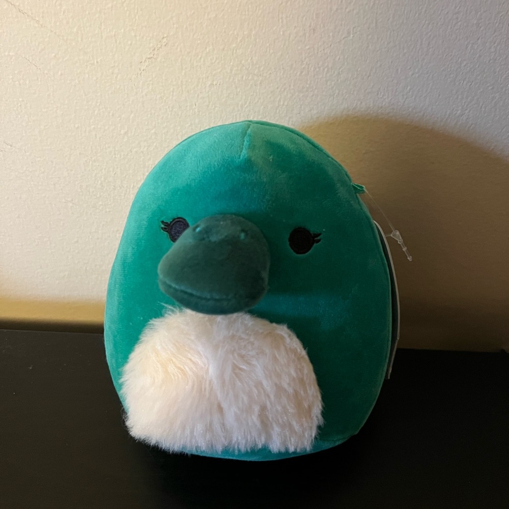 5” Squishmallow Selassi Green Platypus
